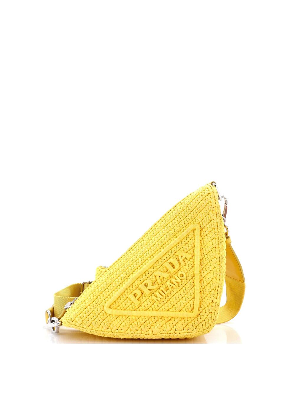 Prada Triangle Logo Zip Crossbody Bag #370576P11B